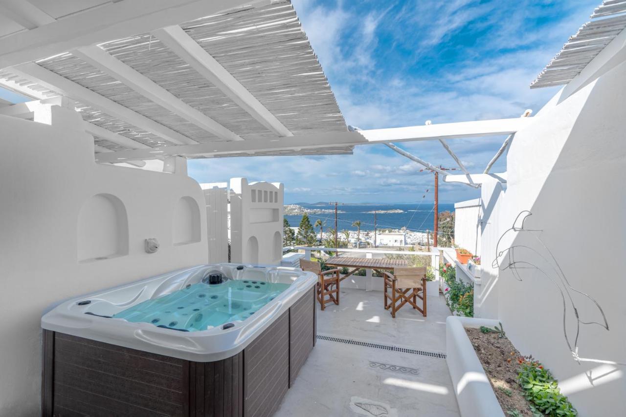 Bella View Mykonos Town Suites エクステリア 写真